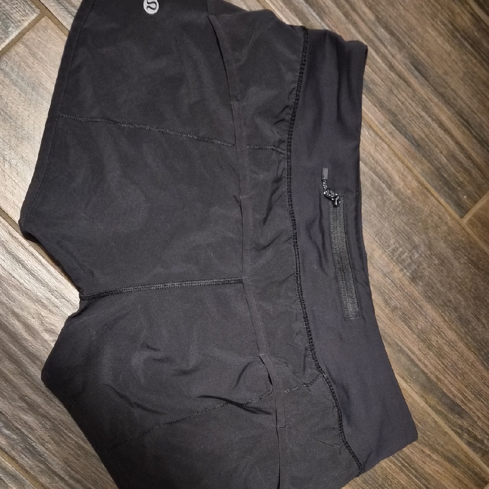lululemon athletica Men's Black Training Shorts